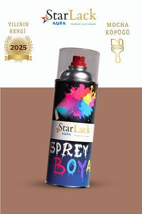 رنگ اسپری قهوه ای starlack - کد 900378392
