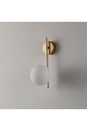 چراغ دیواری سفید فلزی Ömür Avize - کد 900346284