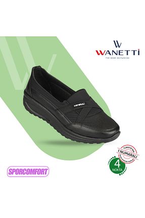 بابت مشکی زنانه چرم مصنوعی Wanetti - کد 896559215