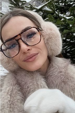 عینک محافظ نور آبی نارنجی زنانه 54 REN EYEWEAR - کد 899554268