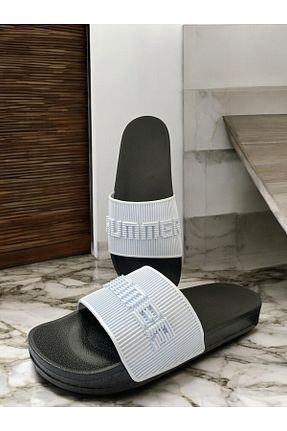 دمپائی سفید زنانه پلی اورتان Hummer - کد 899556505