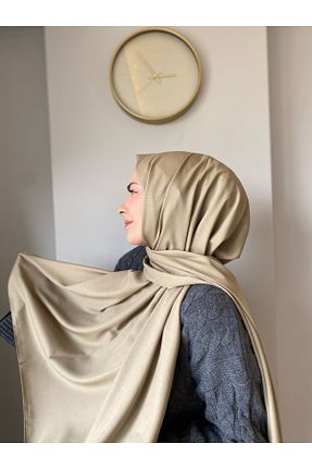 شال بژ زنانه MODAZEREN - کد 899570334