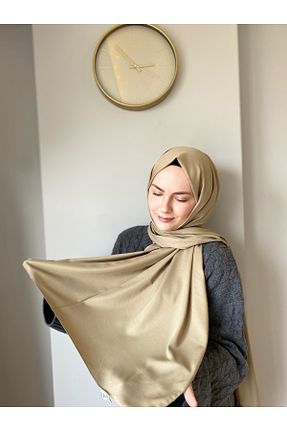 شال بژ زنانه MODAZEREN - کد 899570334