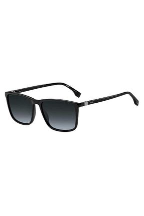 عینک آفتابی مشکی مردانه UV400 Hugo Boss - کد 819193021