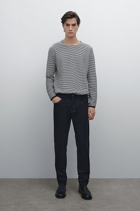 شلوار جین آبی مردانه پنبه ای Massimo Dutti - کد 898557557