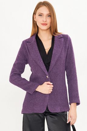 کت بنفش زنانه رگولار armonika - کد 888351627