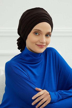 کلاه شنای حجاب مشکی زنانه Aisha