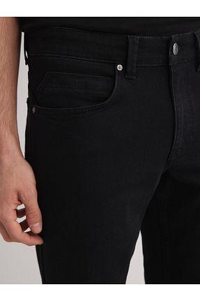 شلوار جین مشکی مردانه پاچه ساده JUD - کد 899590445