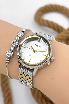 ساعت مچی رنگی زنانه 36-40 میلی متر Ferrucci - کد 899597885