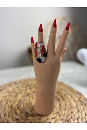 انگشتر جواهر بنفش زنانه SEDEF TAKI - کد 899603760
