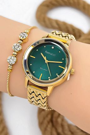 ساعت مچی رنگی زنانه 36-40 میلی متر Ferrucci - کد 899598021