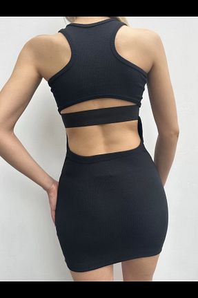 لباس مشکی زنانه بافتنی BNK Shop - کد 899625637