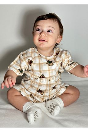 ست لباس راحتی رنگی زنانه Kalp Drop Kids - کد 898489046