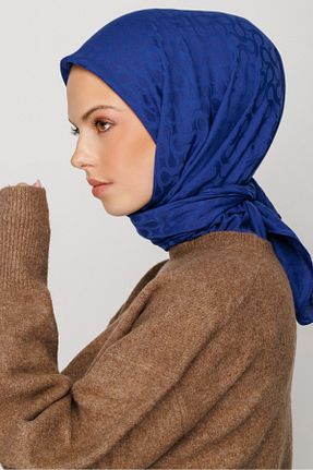 روسری آبی پلی استر VALORSCARF - کد 899681906