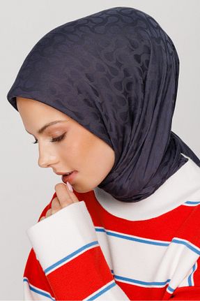 روسری طوسی پلی استر VALORSCARF - کد 899681889