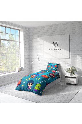 ست روتختی کودک و نوزاد سرمه ای پنبه ای Viadela - کد 874620934