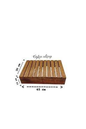 چهارپایه زرد özkan ahşap - کد 899691651