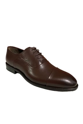 کفش کلاسیک قهوه ای مردانه پاشنه کوتاه (1 - 4 سانتی متر) Aypaş - کد 211273567