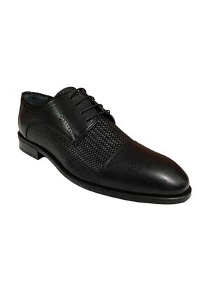 کفش کلاسیک مشکی مردانه پاشنه کوتاه (1 - 4 سانتی متر) Aypaş - کد 213235283
