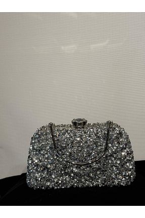 کیف مجلسی طوسی زنانه SELVİLERBUTİK - کد 899720763