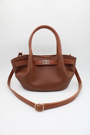 کیف دوشی قهوه ای زنانه چرم مصنوعی MK butik - کد 899722143