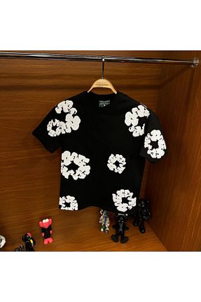 تیشرت مشکی زنانه اورسایز aynewmoda - کد 899731769
