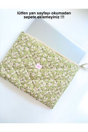 کیف لپ تاپ و مدارک سبز زنانه پارچه ای girlsybags - کد 845542769