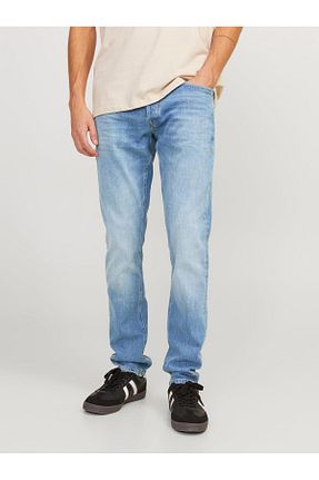 شلوار جین آبی مردانه پاچه ساده Jack & Jones - کد 832371191