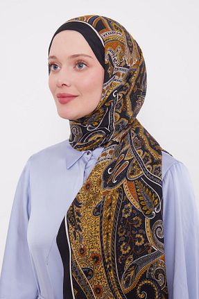 شال زرد زنانه ویسکون Levidor - کد 899810209