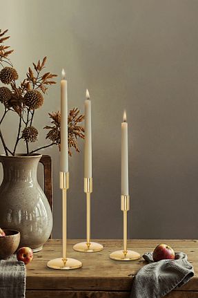 شمعدان و شمع گیر زرد فلزی AG LightDesign - کد 897065778