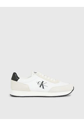 کفش اسنیکر سفید مردانه بند دار Calvin Klein - کد 746567840