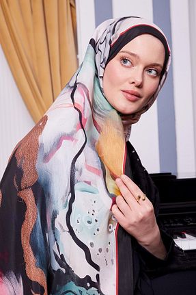 شال طوسی زنانه ویسکون Levidor - کد 899810196