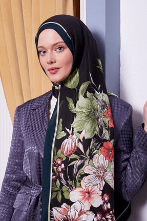 شال آبی زنانه ویسکون Levidor - کد 899810338