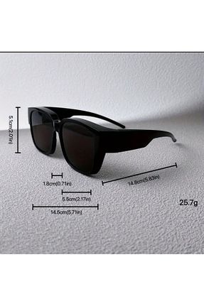 عینک آفتابی مشکی زنانه 40 glasses accessory - کد 899820625