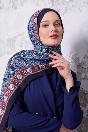 شال سرمه ای زنانه ویسکون Levidor - کد 899823825