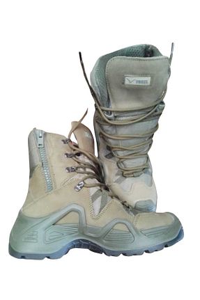 بوت / نیم بوت خاکی زنانه پاشنه متوسط (5-9 سانتی متر) kho military design - کد 899852294