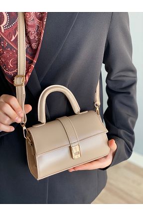 کیف دوشی رنگی زنانه چرم مصنوعی Bagzone - کد 899857068