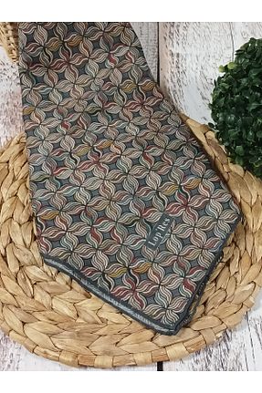 روسری طوسی پنبه پلی استر Aydmr Aksesuar - کد 899862853