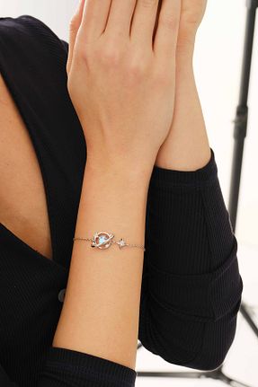 دستبند نقره زنانه 925 عیار Söğütlü Silver - کد 871064805