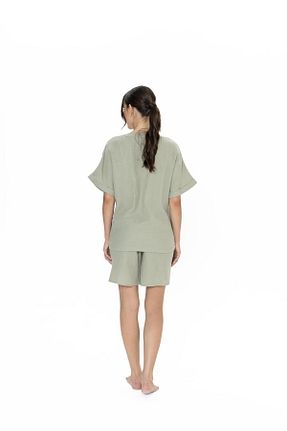 ست لباس راحتی خاکی زنانه ساده U.S. Polo Assn. - کد 899861683