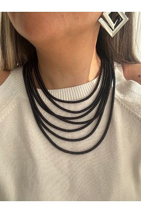 گردنبند جواهر رنگی زنانه bijuxbymrv - کد 900817137