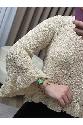 بلوز بژ زنانه ساده MahraWear - کد 899864618