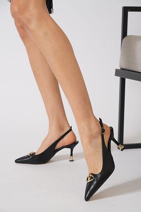 صندل مشکی زنانه پاشنه ضخیم Moda Pie - کد 899878410