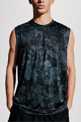 رکابی اسپرت مشکی مردانه پلی استر H&M - کد 857901151