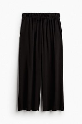 شلوار مشکی زنانه پلی استر H&M - کد 899904341