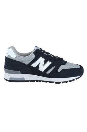 کفش اسنیکر سرمه ای مردانه بند دار New Balance - کد 814944782