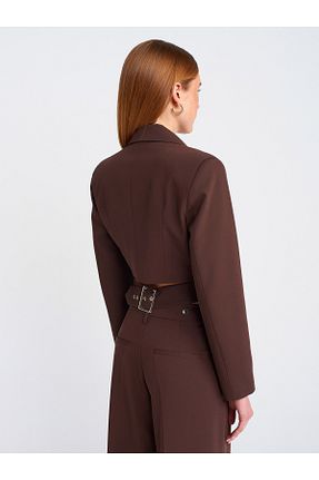 کت قهوه ای زنانه Blazer Dilvin - کد 899921356