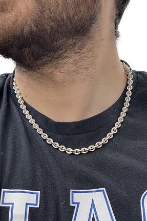 گردنبند نقره طوسی زنانه 925 عیار oya silver - کد 899915272