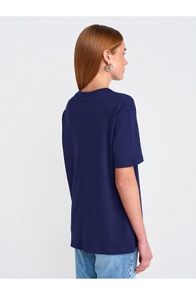 تیشرت سرمه ای زنانه رگولار Dilvin - کد 899921882