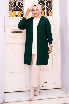 رویه سبز زنانه اکریلیک Tesettür Dünyası - کد 842669013
